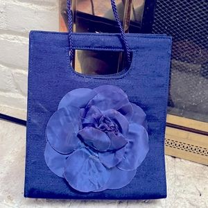 Blue Rose Bag